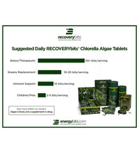 Load image into Gallery viewer, RECOVERYbits® Chlorella Algae Tablets – Single Packs