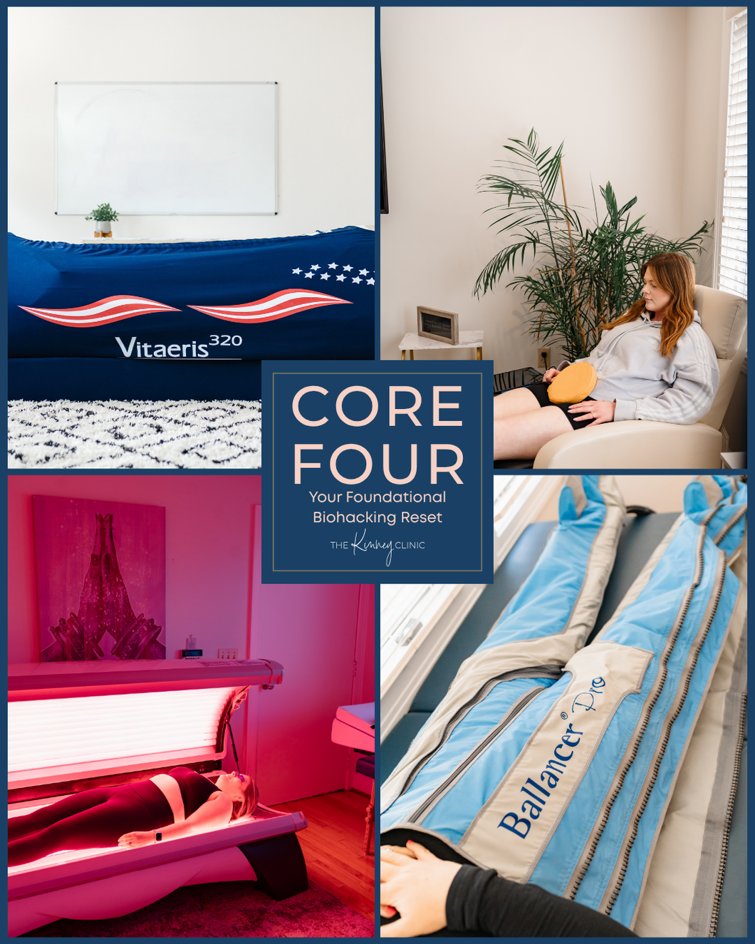 The Core Four – Foundational Biohacking Therapy Bundle