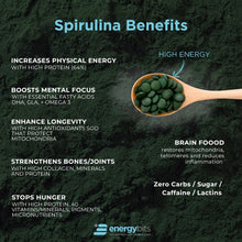 Load image into Gallery viewer, Spirulina Algae Tablets ENERGYbits® Large Bag
